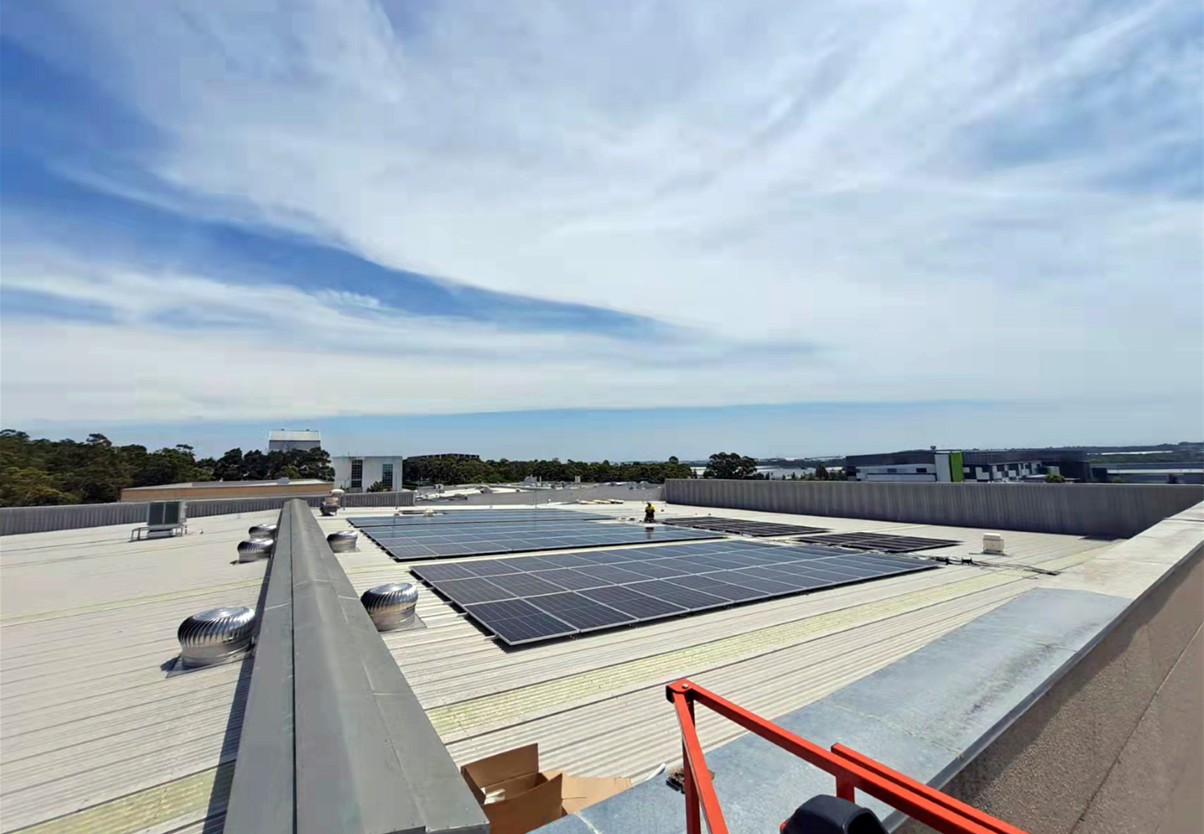 Clean Energy with Solar Panels for GMP Headquarters