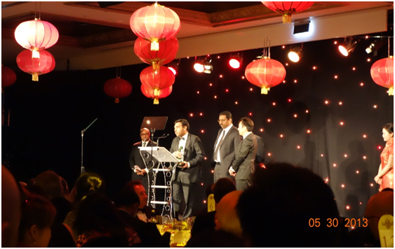 GMP wins the NZCTA China Buniness Awards 2013 For Innovation in Supply Chain