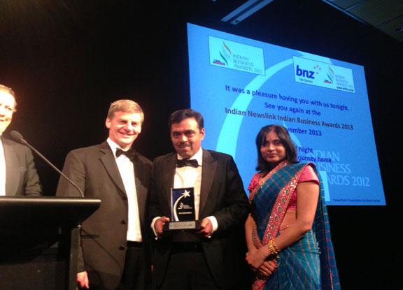 Winner – GMP NZ wins ‘Best Large Business’ for 2012